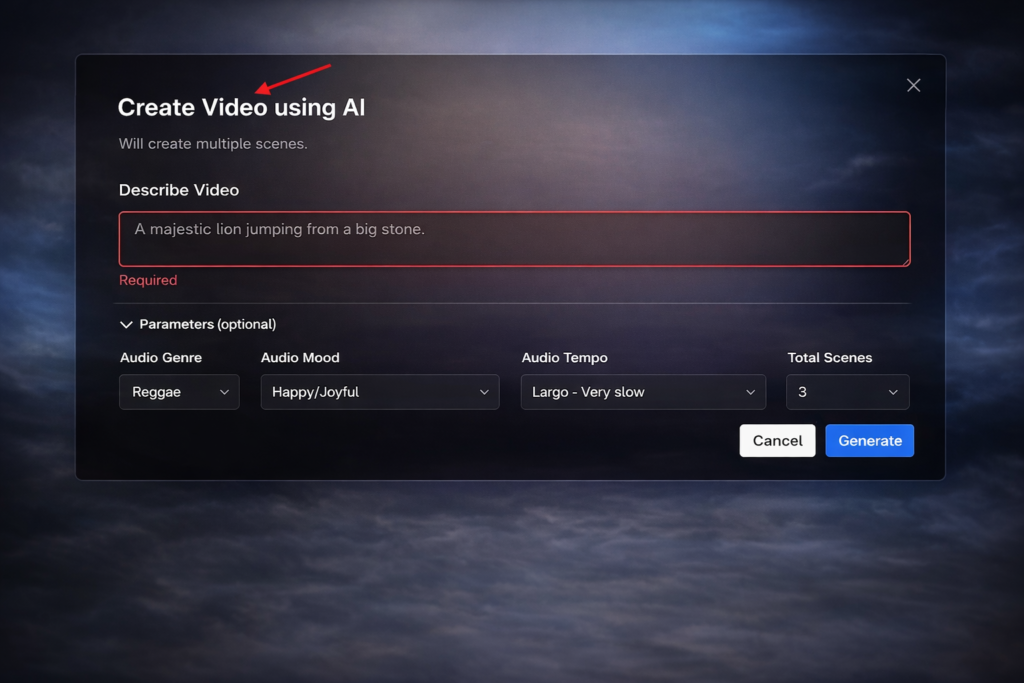 AI Full Video Creation