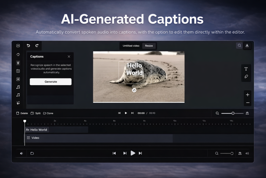 AI-Generated Captions