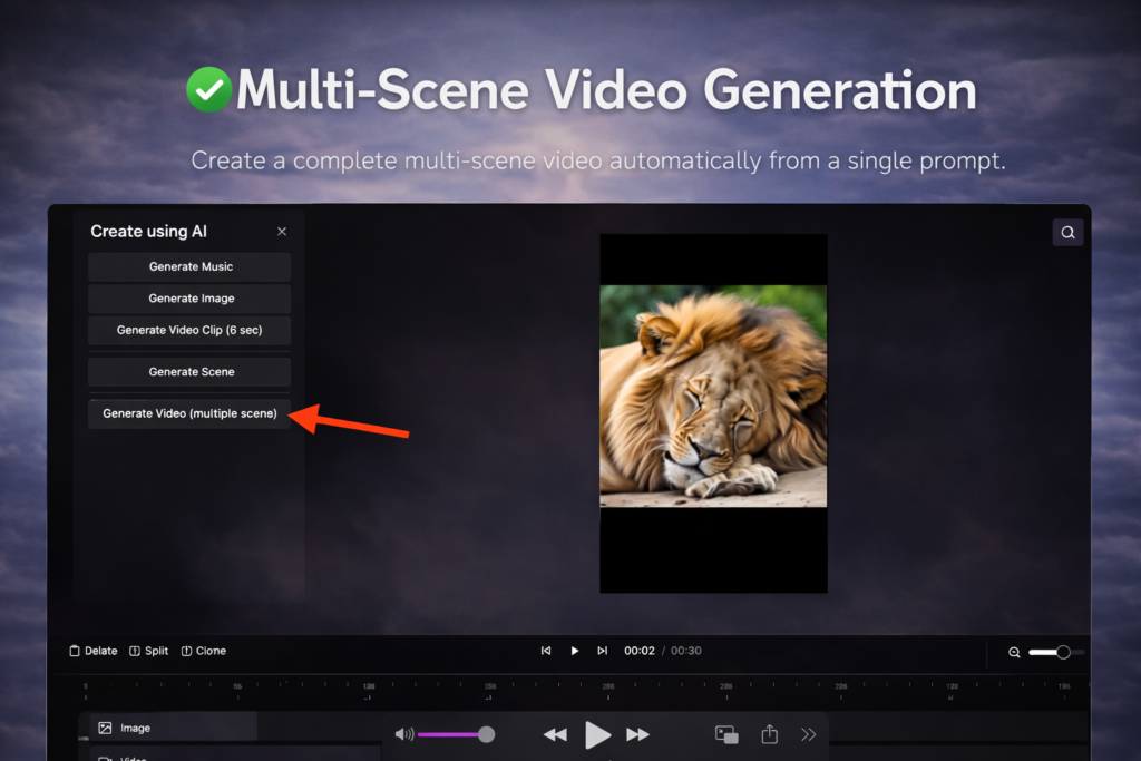 Multi-Scene Video Generation
