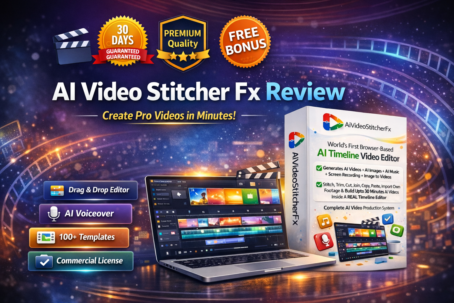 AI Video Sticher Fx Review