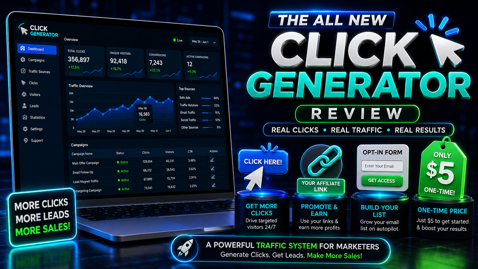 The All New Click Generator Review