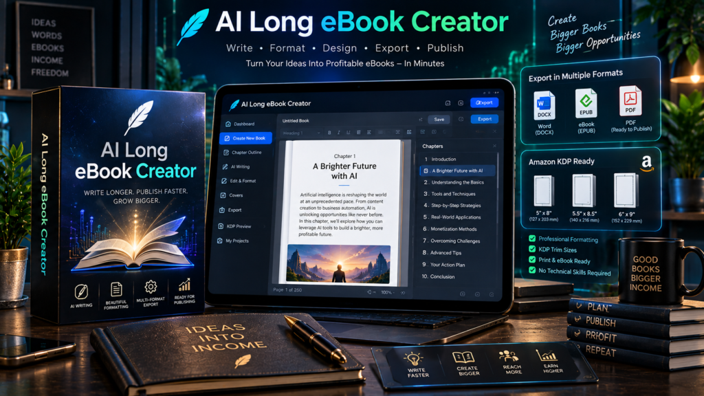 AI Long eBook Creator review