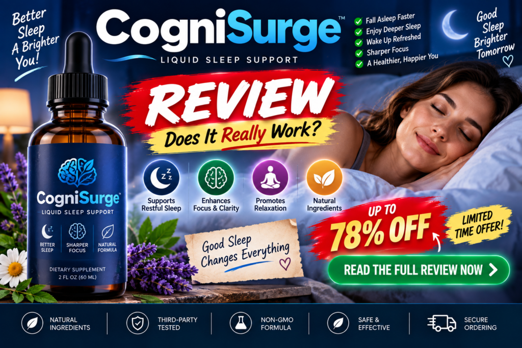 CogniSurge Review