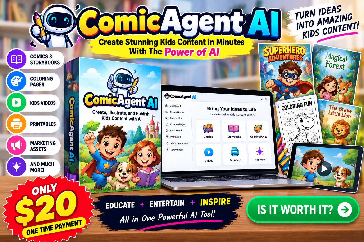 ComicAgent AI Review